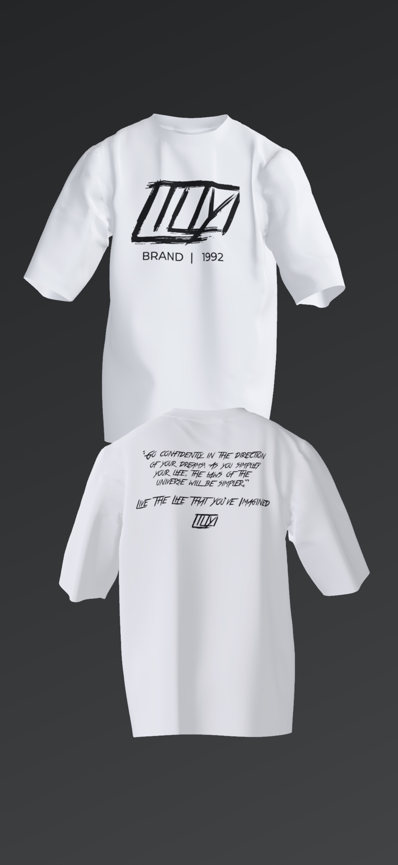 LTLTYI Core Tee mockup